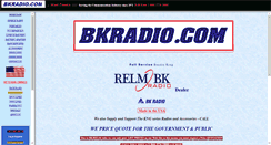 Desktop Screenshot of bkradio.com