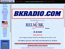 Tablet Screenshot of bkradio.com